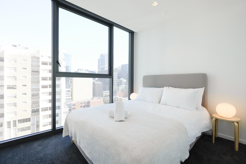 Mono Apartments On La Trobe Street Melbourne City Exterior foto